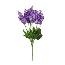 Konstgjorda blåregnsblommor, realistisk falsk blomstergirlang för bröllopsheminredning, vinrankegirlang för vägg, tak och skiljevägg, 14x6 tum