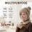 Conjunto feminino 3 em 1: gorro, cachecol e máscara, forrado com lã, em tricô com pompom e cachecol com capuz à prova de vento. 3