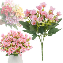Chrysanthèmes artificiels pour l'extérieur, décoration de feuilles d'automne, guirlande d'automne extérieure, décoration automnale,