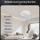 Hoogwaardige Bluetooth-plafondluidspreker, professionele surround sound Bluetooth-luidsprekers, smart home-luidsprekersysteem. 5