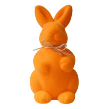 1PC 8" Easter Rabbit Figurine with Bow – Cute Spring Home Decor, Tabletop Decoration & Party Gift, Compatible with Easter Themes