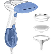 Handheld Garment Steamer for Clothes, Portable Handheld Design,White/Blue