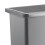23 Gallon Gray Slim Tall Plastic Trash Can for Kitchen and Use 3