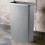 23 Gallon Gray Slim Tall Plastic Trash Can for Kitchen and Use 5