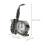 Saxophone-Shaped Retro Alarm Clock - Plastic, Dark Grey 5