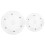 Revolving Turntable Set 2 Pieces 6 Inch Rotating Display Stand 4