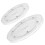 Revolving Turntable Set 2 Pieces 6 Inch Rotating Display Stand 6