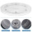 Revolving Turntable Set 2 Pieces 6 Inch Rotating Display Stand 7