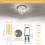 Ampoules LED G9 à intensité variable 4000K 4W 400lm (lot de 6) 4