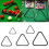 Billiards Triangle Frame Triangle Pool Rack Pool Table Holder Snooker Table Balls Frame Tripod Frame Billiard Holder 4