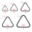 Suporte triangular para bilhar, suporte para bolas de sinuca, suporte tripé para bilhar. 7