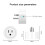 Έξυπνο βύσμα Dimmer συμβατό με το Tuya Alexa Google2-Pack 6