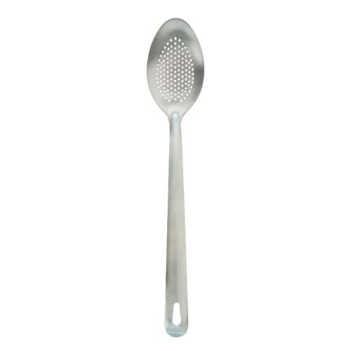 Stainless Steel Slotted Serving Spoon 25 cm 1