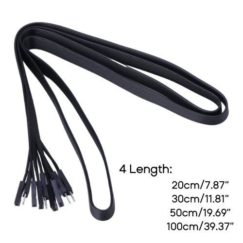 Câble d'extension pour carte mère LED/PLED/bouton de réinitialisation/interrupteur d'alimentation 20/30/50/100 cm 2