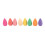 200 Pcs Reflux Incense Coins Aromatherapy Lavender Rose Jasmine 2