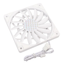 120mm PWM Computer Fan 1800RPM White MFDB