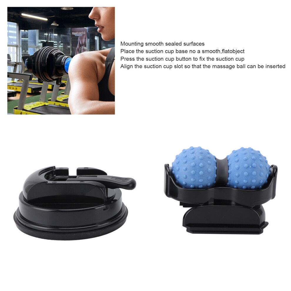 Suction Cup Back Roller for Muscle Relief