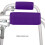 2 pezzi Cuscino per manico del deambulatorio viola 14,523 cm 5