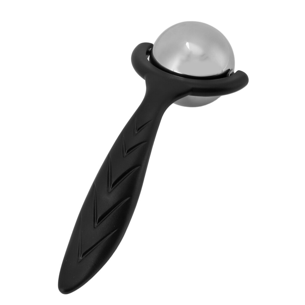 Cryo Ball with Handle - Stainless Steel Ice & Heat Massage Rollers for Muscle Recovery