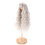 Long Curly Doll Wig Silver Gray 7.3-8.3in Head Replacement 9