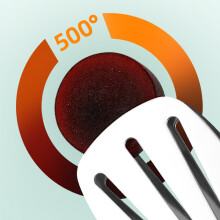 Pink Disposable Barbecue Grill Kit 30 Charcoal