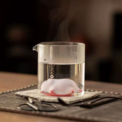 Kerámia buborékos malac tea háziállat 1