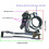 Bicycles Front Derailleur 9/27 Speed Systems Durability Steel Effortlessly Installation Smooth Chain Movement 2