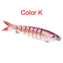 2 ks 13,28 cm 19 g bionická návnada, viacdielna plastová odolnosť