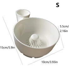 (S) Bol portable pour laver les fruits et légumes, essoreuse à aliments imprimée en 3D, machine de nettoyage automatique pour la cuisine.