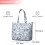 Τσάντα ταξιδιού Pioneer Flower Floral Print για γυναίκες – Μεγάλη τσάντα ταξιδιού 4