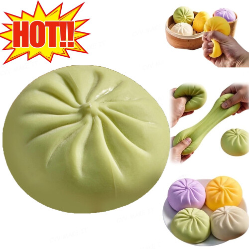 Kæmpe Glitter Dumpling Kæmpe Dumpling Squishy Mega Rainbow Dumplings Sød Angst Lindrende Fidget Legetøj Blød Squeeze Dekompression Dej til