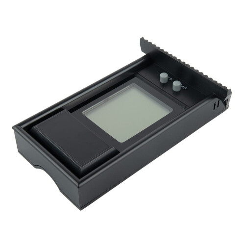 Termômetro digital com visor de máxima e mínima para estufa, jardim, uso interno e externo, parede ou ambiente. 2