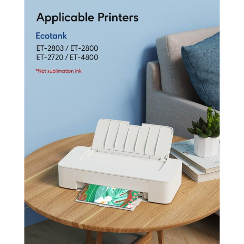 Epson 522 yhteensopivaa mustepulloa, 4 pullon pakkaus 1