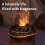 Humidifier, aromatherapy machine, with colorful gradient atmosphere lights, anti-dry burning function. 4