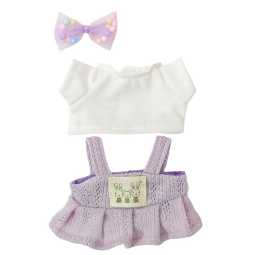 Roupas da moda para bonecas de 15 a 17 cm (5,9 a 6,7 polegadas), conjuntos de roupas compatíveis com bonecas de 15 e 17 cm (1025 e 19 cm).