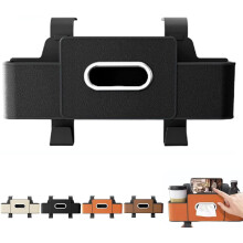 5-in-1 auto-organizer voor de rugleuning met 2 bekerhouders, tissuebox, telefoon- en handtasvak – geschikt voor de meeste auto's