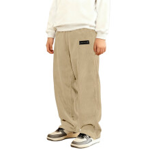 Cordhose für Jungen, elastischer Bund, gerades Bein, bequeme lange Hose, Streetwear