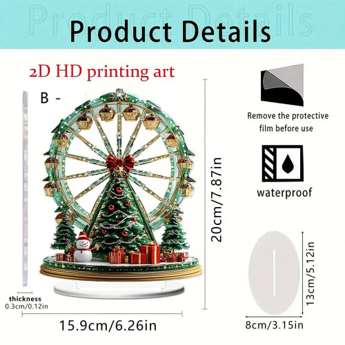 DIY Diamond Art Kit 2D Platte Bureau Strass Ornament 2