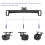 Βάση κάμερας οπισθοπορείας αυτοκινήτου, DVR, κάμερα στάθμευσης, μεταλλική βάση 4