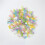 6.6ft Easter Tinsel Garland with Eggs & Glitter – Spring Party & Classroom Decor 7