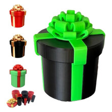 Desktop Ornaments,Annoying Nested Screw Box 10 Layer Reusable Prank For And Small Funny Puzzle Box For Birthday Christmas