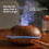 Humidifier, aromatherapy machine, with colorful gradient atmosphere lights, anti-dry burning function. 1