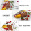 Grille de barbecue en acier inoxydable 43 x 23 cm 3