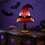 Νυχτερινά Φώτα - Νυχτερινό Φως Μάγισσας για Halloween LED Λάμπα Μάγισσας για 8
