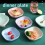 Set of 10 Square Stackable Dinner Plates Premium Durable and Tableware for Home Kitchen Use 4
