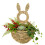 Cesta de parede com coelhinho da Páscoa, decoração de primavera (1 peça) 7