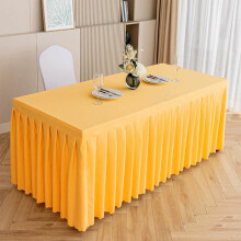 Falda de mesa decorativa para bodas, mantel con volantes y arrugas.