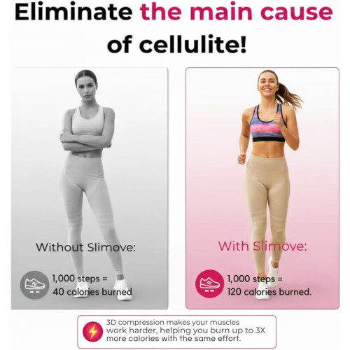 Leggings Slimove3D da donna, leggings modellanti a compressione 2