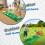 Αναβαθμισμένο σετ παιχνιδιών για παιδιά με αυτόματη επιστροφή μπάλας, μίνι 7