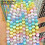 Korálky Mačacie oko Macaron Gradient 6/8/10 mm so selenitom 1